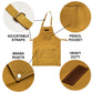 UNWAXED Soft Canvas Apron - Durable Woodworking and Workshop Tool Apron