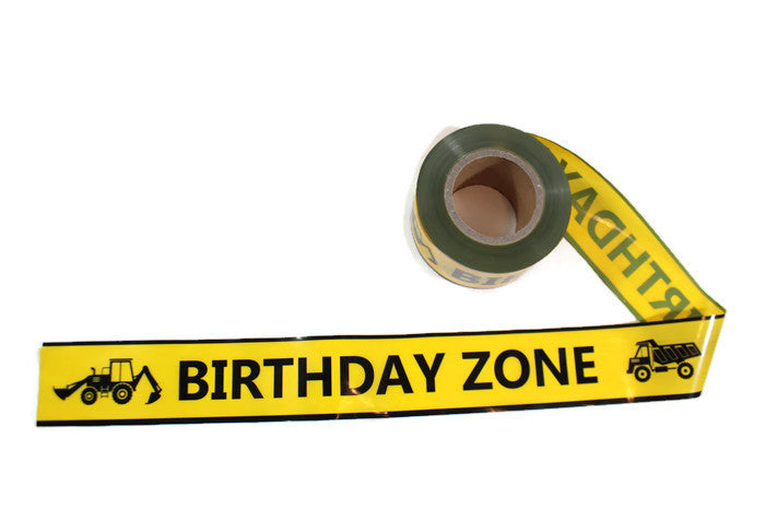 Birthday Zone Caution Tape