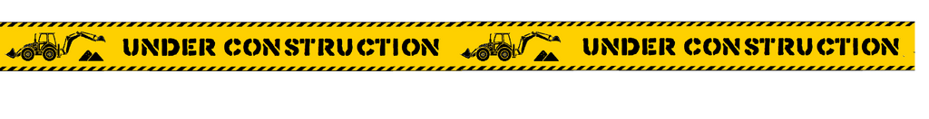 Under Construction Caution Tape